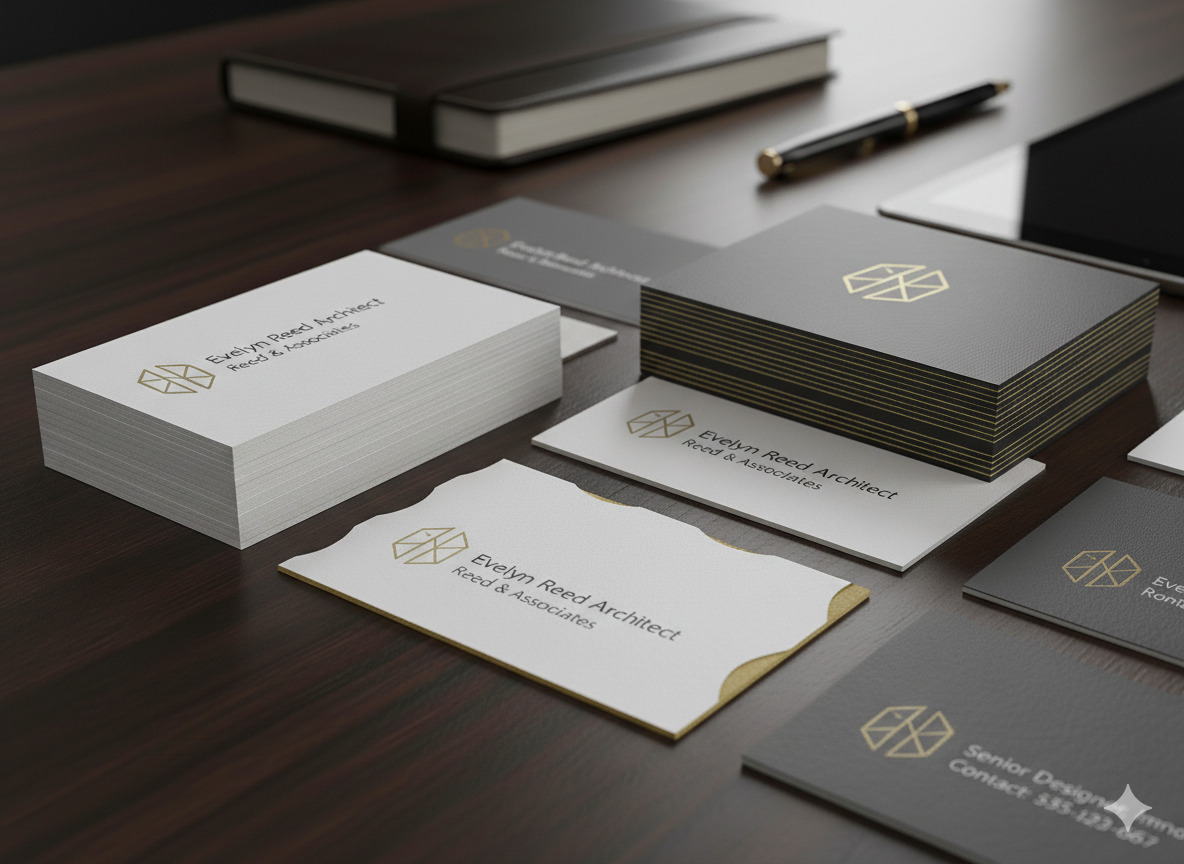 Textured Business Cards